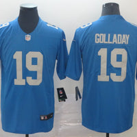 Men's Detroit Lions Kenny Golladay #19 Blue Game Jersey1