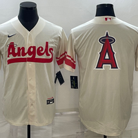 Men's Los Angeles Angels Cream 2022 City Connect Replica Team Jersey1