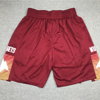Men's Denver Nuggets Red City Edition Basketball Shorts1