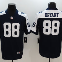 Men's Dallas Cowboys Dez Bryant #88 Navy Game Jersey1
