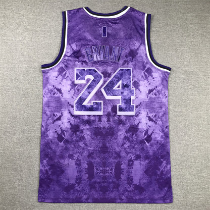 Men's Los Angeles Lakers Kobe Bryant #24 Purple Select Series Swingman Jersey1
