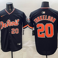 Men's Detroit Tigers Spencer Torkelson #20 Black Game Player Jersey