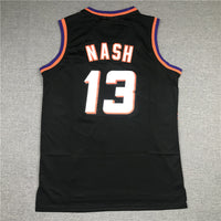 Men's Phoenix Suns Steve Nash Black 1996-97 Hardwood Classics Swingman Jersey1