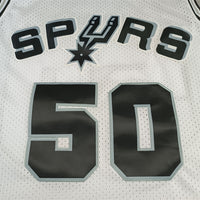 Men's San Antonio Spurs David Robinson White 1998-99 Classics Swingman Jersey1