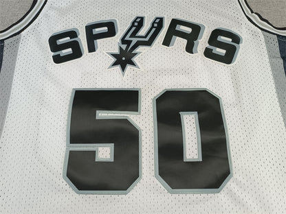 Men's San Antonio Spurs David Robinson White 1998-99 Classics Swingman Jersey1