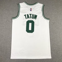 Jayson Tatum #0 Boston Celtics White Swingman Jersey