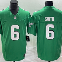 DeVonta Smith #6 Philadelphia Eagles Kelly Green Game Jersey - JerseysFreak