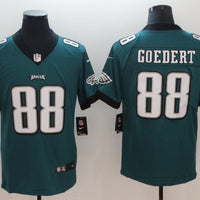 Men's Philadelphia Eagles Dallas Goedert #88 Midnight Green Game Jersey1