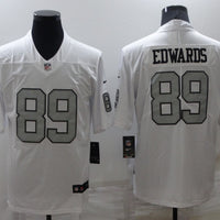 Men's Las Vegas Raiders Bryan Edwards #89 White Game Player Jersey1