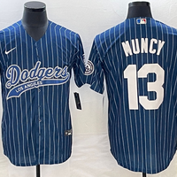 Men's Los Angeles Dodgers Max Muncy #13 Blue Player Jersey1 Joint Edition