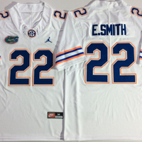 Men's Florida Gators Emmitt Smith #22 White Player Game Jersey