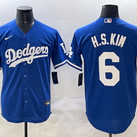 Men's Los Angeles Dodgers Hyeseong Kim #6 Royal Player Jersey