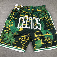 Men's Boston Celtics Year of Rabbit Edition Pocket Shorts1