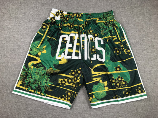 Men's Boston Celtics Year of Rabbit Edition Pocket Shorts1