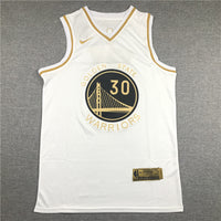 Men's Golden State Warriors Stephen Curry #30 White Swingman Jersey1
