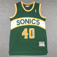 Shawn Kemp Seattle SuperSonics Green Hardwood Classics Swingman Jersey - JerseysFreak