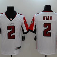Men's Atlanta Falcons Matt Ryan #2 White Game Jersey1