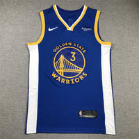 Men's Golden State Warriors Chris Paul #3 Royal Fast Break Player Jersey1 - Icon Edition