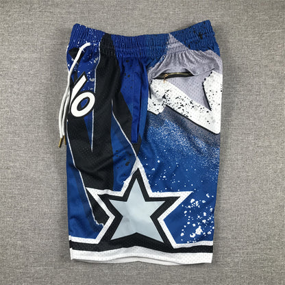 Men's Orlando Magic Blue Swingman Pocket Shorts1