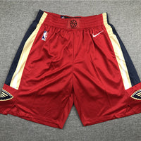 Men's New Orleans Pelicans Red Pocket Shorts1