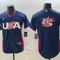 Men's USA Baseball Navy 2026 World Baseball Classic Game Jersey