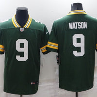 Men's Green Bay Packers Christian Watson #9 Green Game Jersey1