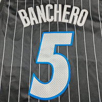 Men's Orlando Magic Paolo Banchero #5 Black Swingman Jersey - Statement Edition