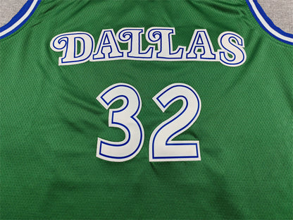 Men's Dallas Mavericks Cooper Flagg #32 Green Swingman Jersey - Classic Edition