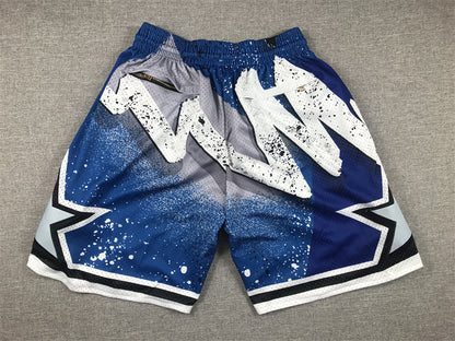 Men's Orlando Magic Blue Swingman Pocket Shorts1
