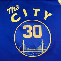 Men's Golden State Warriors Stephen Curry Blue 2020/21 Jersey1 - Classic Edition