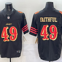 San Francisco 49ers The Faithful Black Jersey