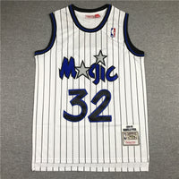 Men's Orlando Magic Shaquille O'Neal White Classics 1994-95 Swingman Jersey1