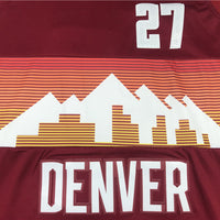 Men's Denver Nuggets Jamal Murray Red Swingman Player Jersey1