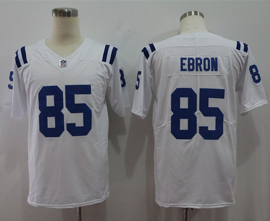 Men's Indianapolis Colts Eric Ebron #85 White Game Player Jersey1