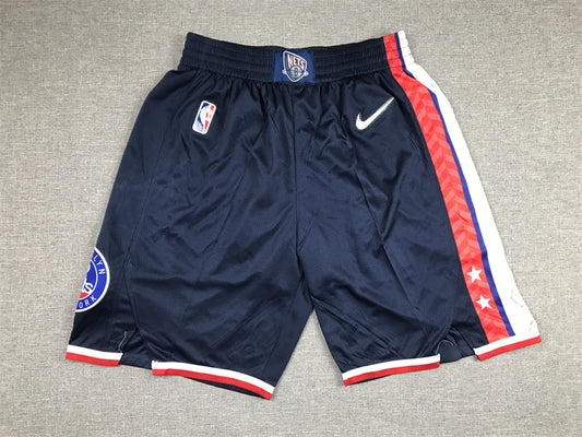 Men's Brooklyn Nets Navy Basketball Shorts1 City Edition