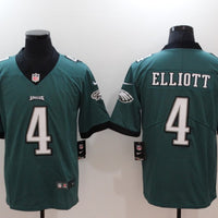 Men's Philadelphia Eagles Jake Elliott #4 Midnight Green Game Jersey1