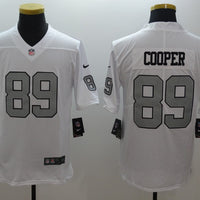 Men's Las Vegas Raiders Amari Cooper #89 White Game Player Jersey1