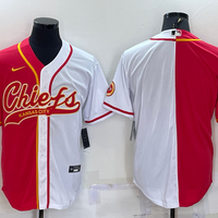 Men's Kansas City Chiefs Red/White Blank Jersey1