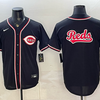 Men's Cincinnati Reds Fashion Limited Black Out Jersey