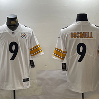 Men's Pittsburgh Steelers Chris Boswell #9 White Game Jersey1
