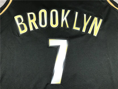 Men's Brooklyn Nets Kevin Durant Black 2020/21 Swingman Player Jersey1