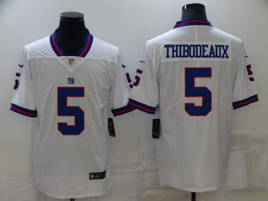 Men's New York Giants Kayvon Thibodeaux #5 White Game Jersey1