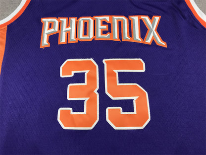 Men's Phoenix Suns Kevin Durant #35 Purple 2022/23 Swingman Jersey1 - Classic Edition
