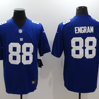 Men's New York Giants Evan Engram #88 Blue Game Jersey1