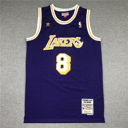 Men's Los Angeles Lakers Kobe Bryant ALL STAR Hardwood Classics Swingman Jersey1