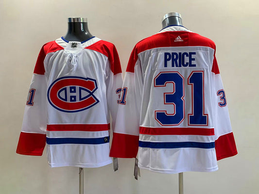 Men's Montreal Canadiens Carey Price #31 White Player Game Jersey1