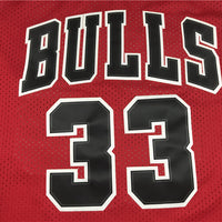 Men's Chicago Bulls Scottie Pippen Red 1997-98 Hardwood Classics Swingman Jersey1