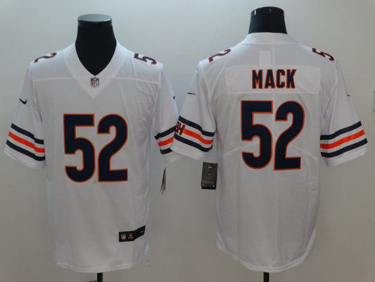 Men's Chicago Bears Khalil Mack #52 White Game Jersey1