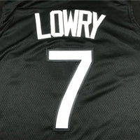 Men's Toronto Raptors Kyle Lowry Black/Purple 2020/21 Swingman Player Jersey1