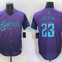 Men's Arizona Diamondbacks Zac Gallen #23 Purple 2025 City Connect Limited Player Jersey